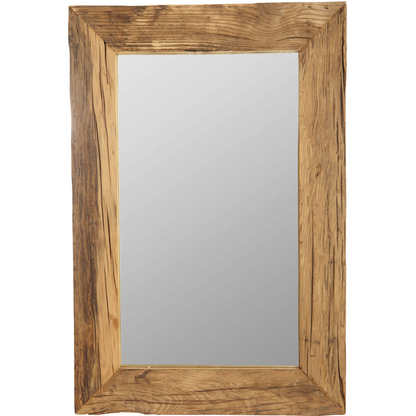 Mirror with frame, hdpure nature, nature