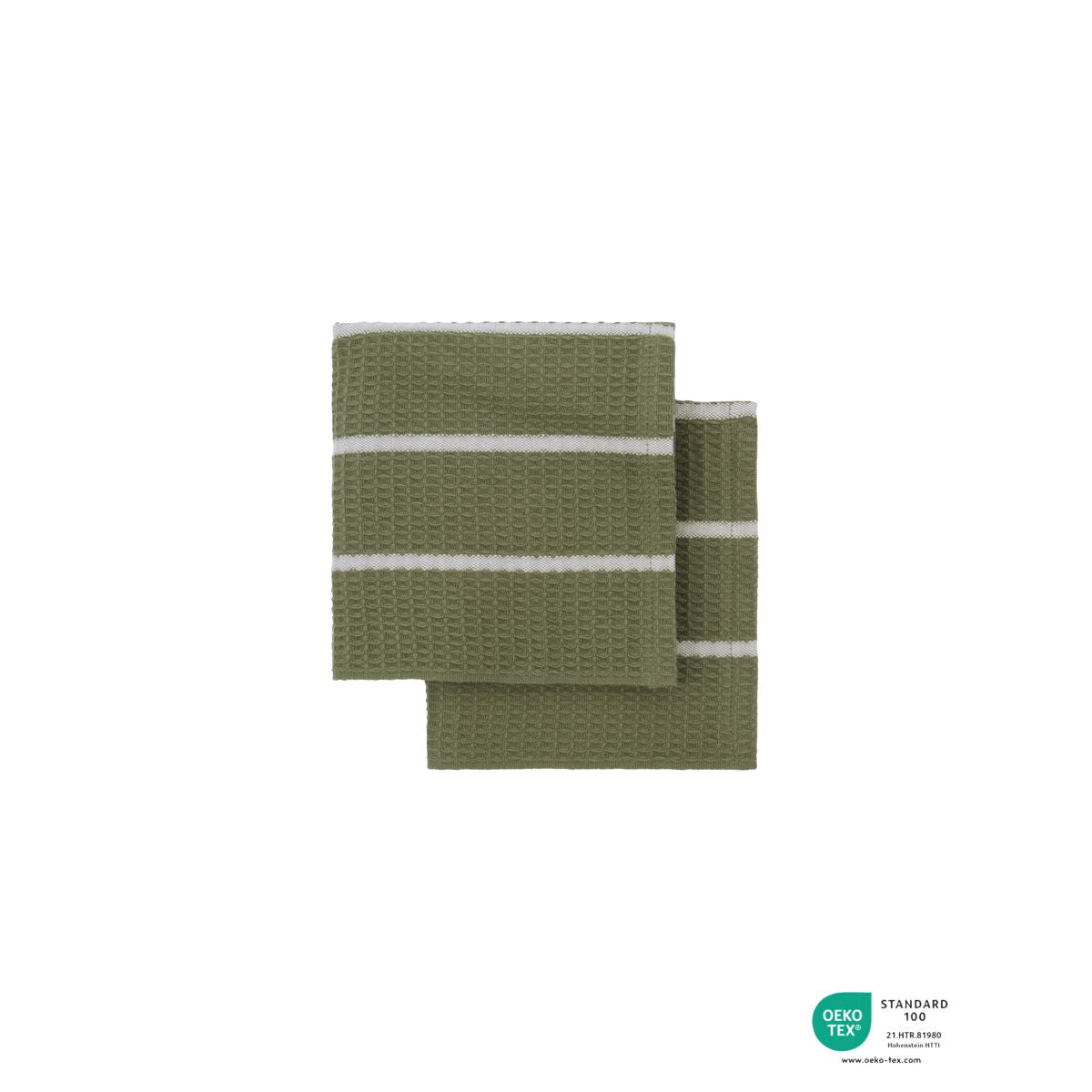 Dishwashing cloth, Hdrena, olive green