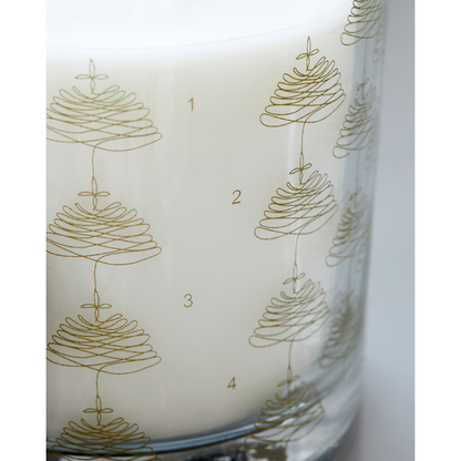 Light in glass, hdadvent, gold