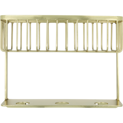 Shelf, HDBath, brass