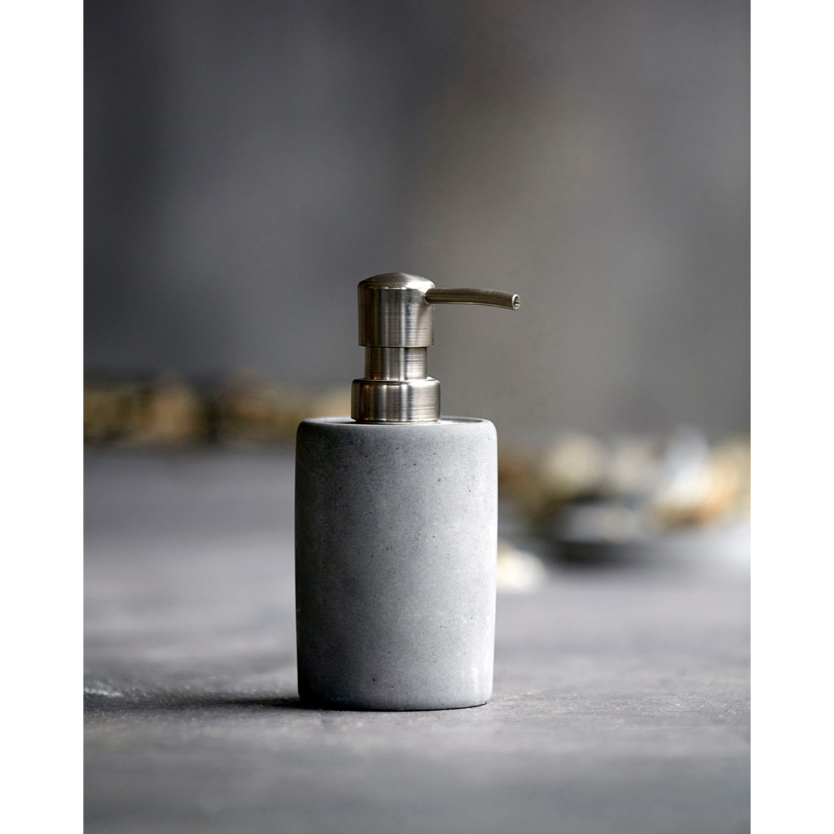 Soap dispenser, hdcement, gray