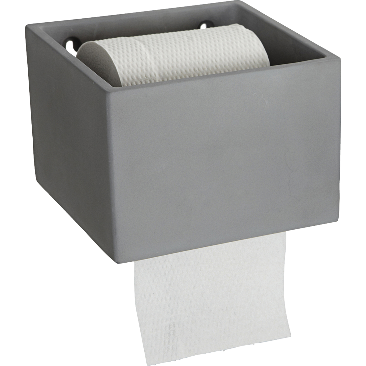 Toilet paper holder, hdcement, gray