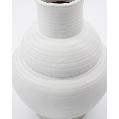 Vase, hdliva, white