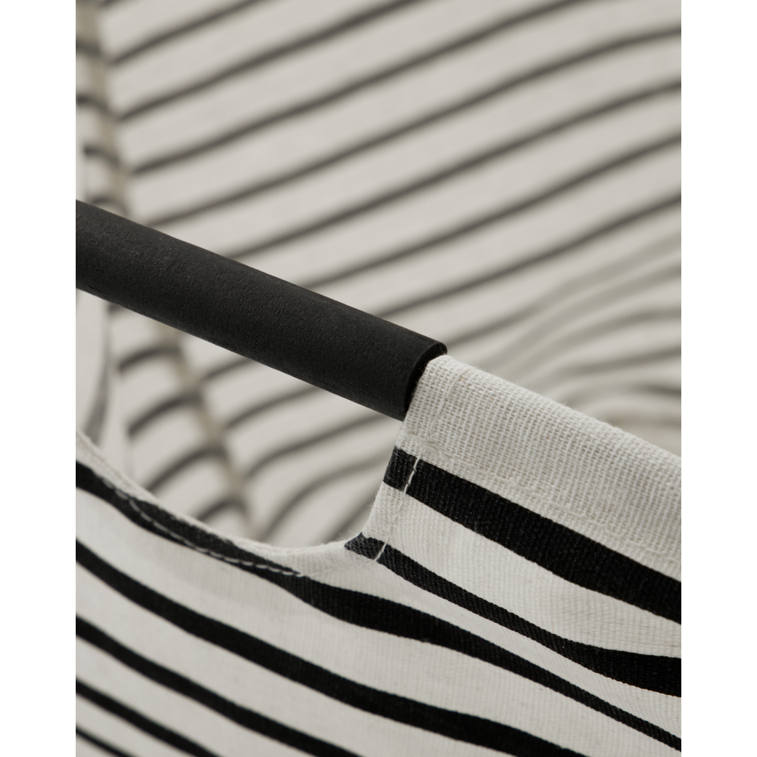 Laundry bag, hdstripes, black and white