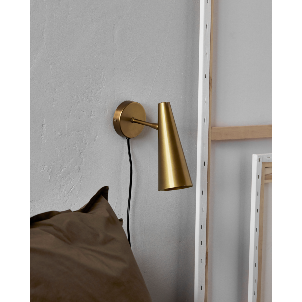 Wall lamp, HDPrecise, brass