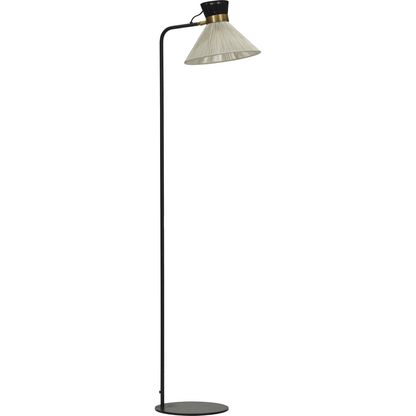 Floor lamp, HDCord, black