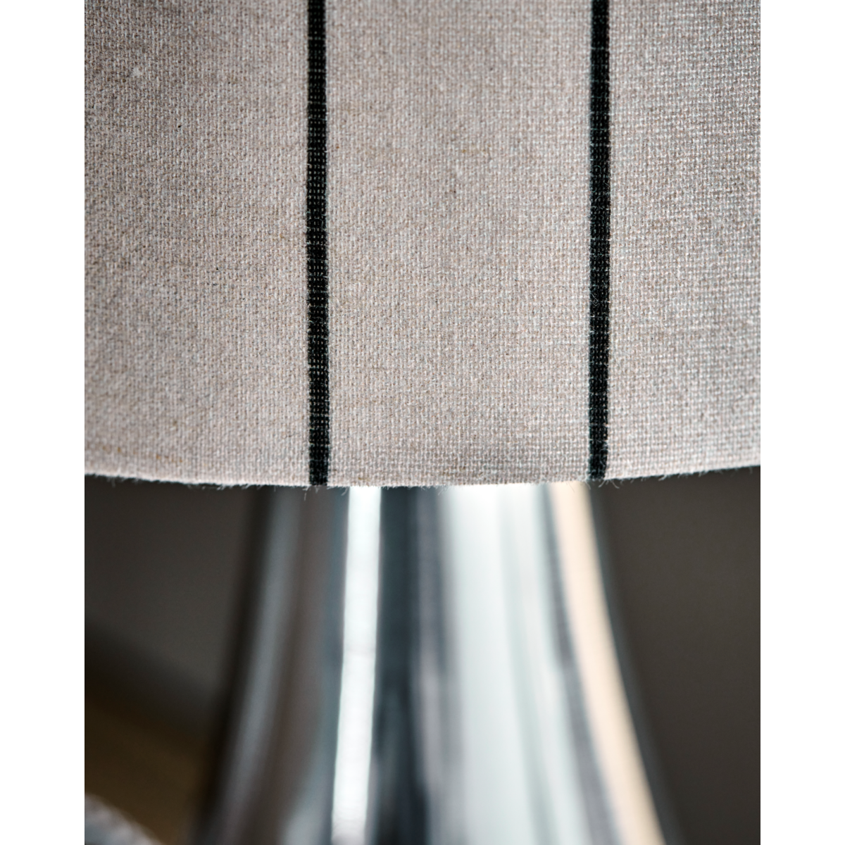 Table lamp, hdtulip, silver finish