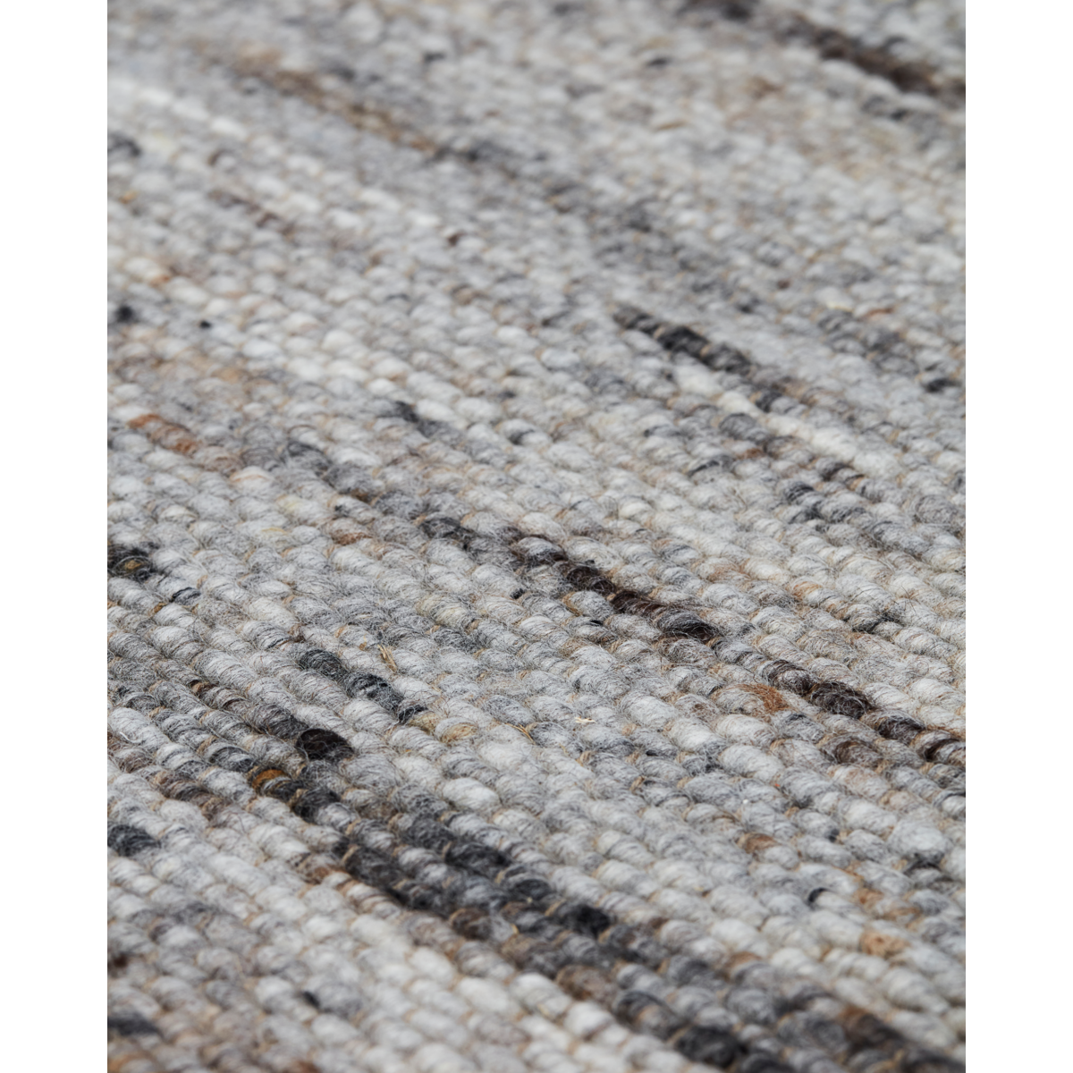 House Doctor rug, HAFI, gray/brown-l: 250 cm, W: 250 cm