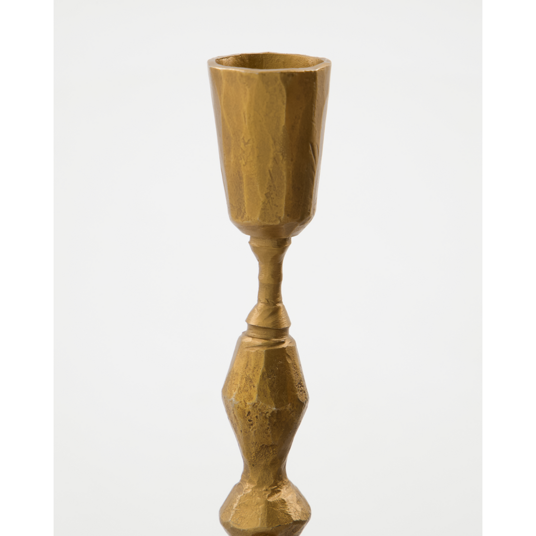 Candlestick, HDDON, Antique Gold Finish