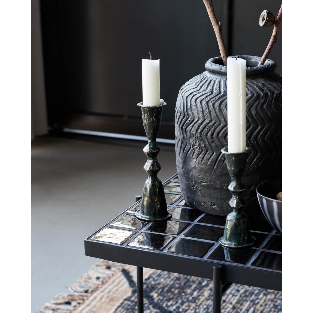 Candlestick, Hdmero, black