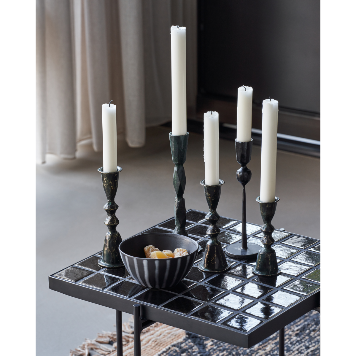 Candlestick, Hdmero, black