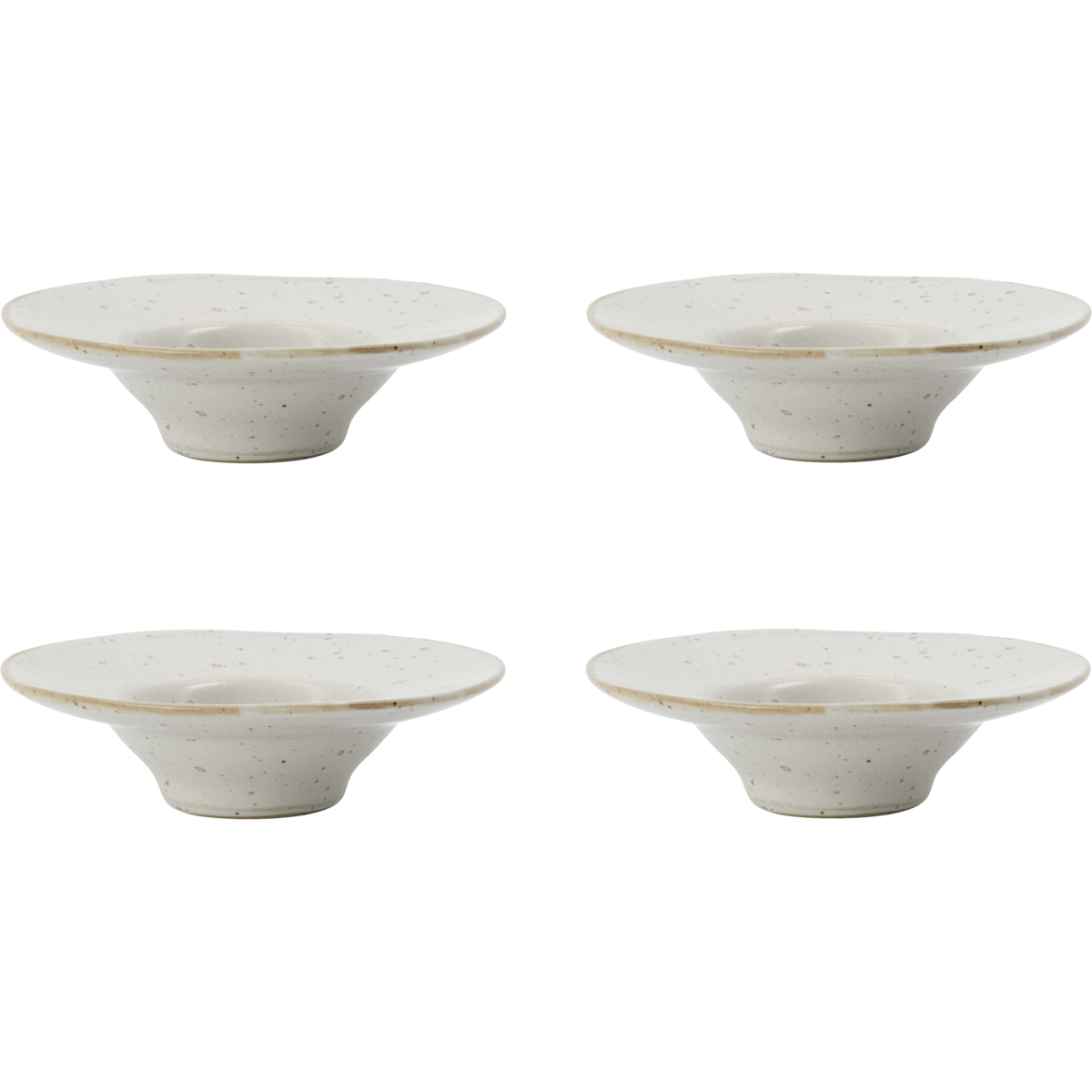 Egg cup, hdpion, gray/white