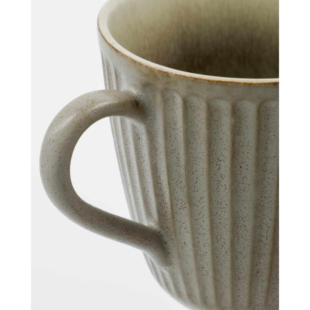 Mugs, hdpleat, gray/brown