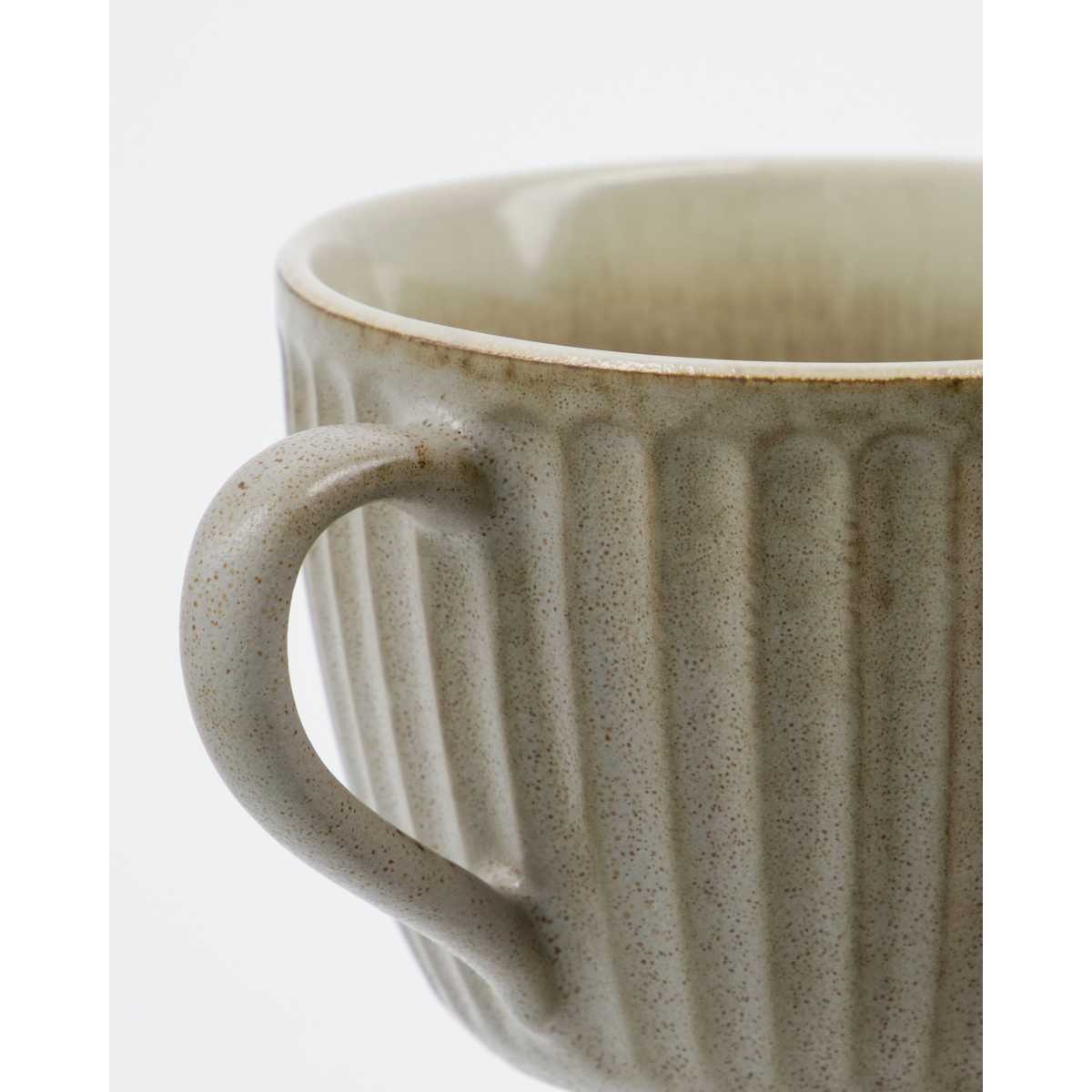 Mugs, hdpleat, gray/brown