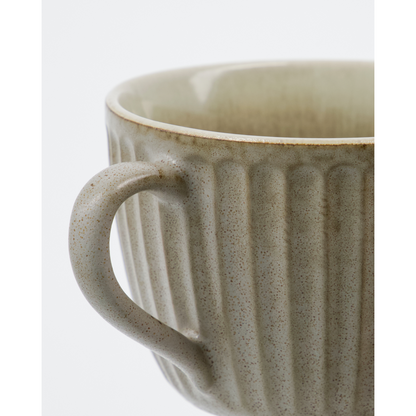 Mugs, hdpleat, gray/brown