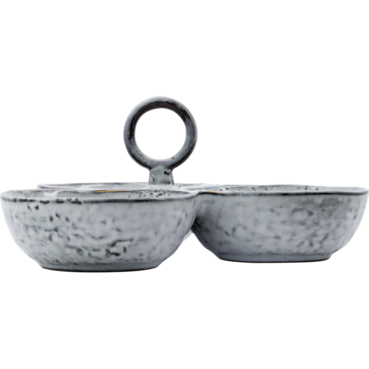 Serving Bowls, Hdrustic, Gray/Blue