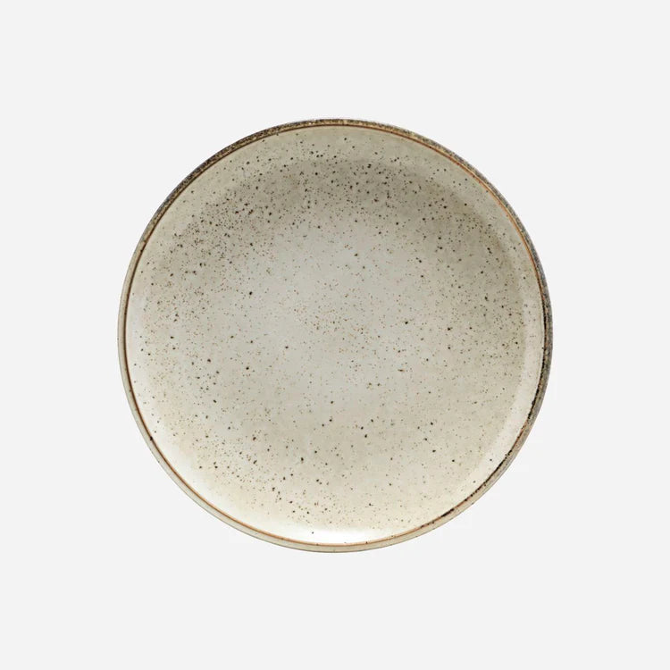 House Doctor - Plate, Lake, Gray - H: 3.5 cm, DIA: 27 cm