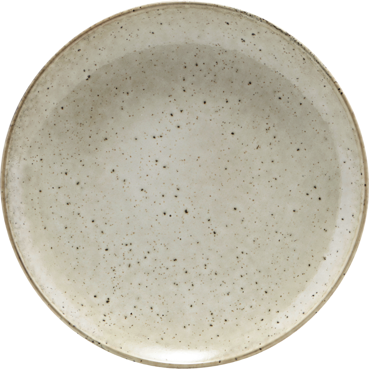 House Doctor - Lunch Plate, Lake, Gray - DIA: 22 cm