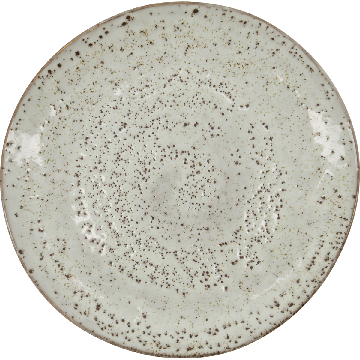 House Doctor - dinner plate, rustic, gray/blue - h: 2.5 cm, dia: 27.5 cm