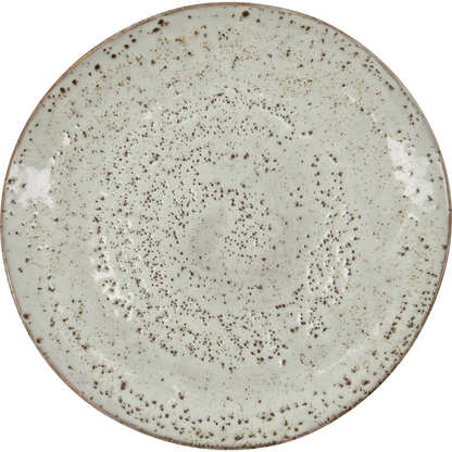 House Doctor - dinner plate, rustic, gray/blue - h: 2.5 cm, dia: 27.5 cm