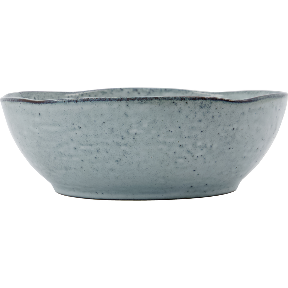 Bowl, hdrustic, gray/blue