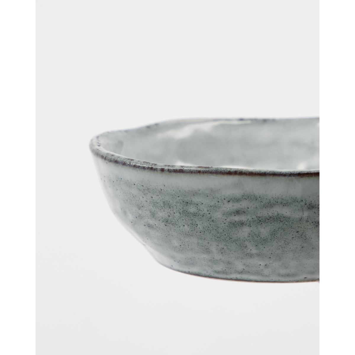 House Doctor - Bowl, Rustic, Gray/Blue - H: 3.8 cm, DIA: 11.5 cm