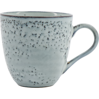 House Doctor - mugs, rustic, gray/blue - h: 9 cm, dia: 9 cm