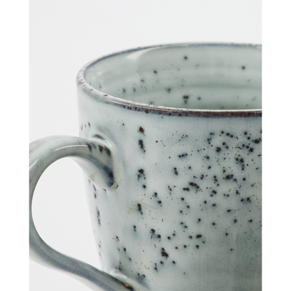 House Doctor - mugs, rustic, gray/blue - h: 9 cm, dia: 9 cm