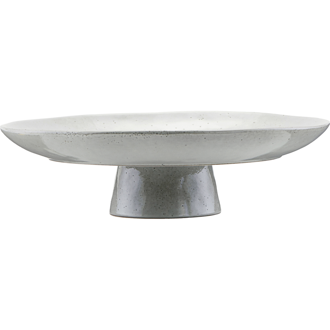 House Doctor - Cake dish, Rustic, Gray/Blue - H: 8.3 cm, DIA: 32 cm