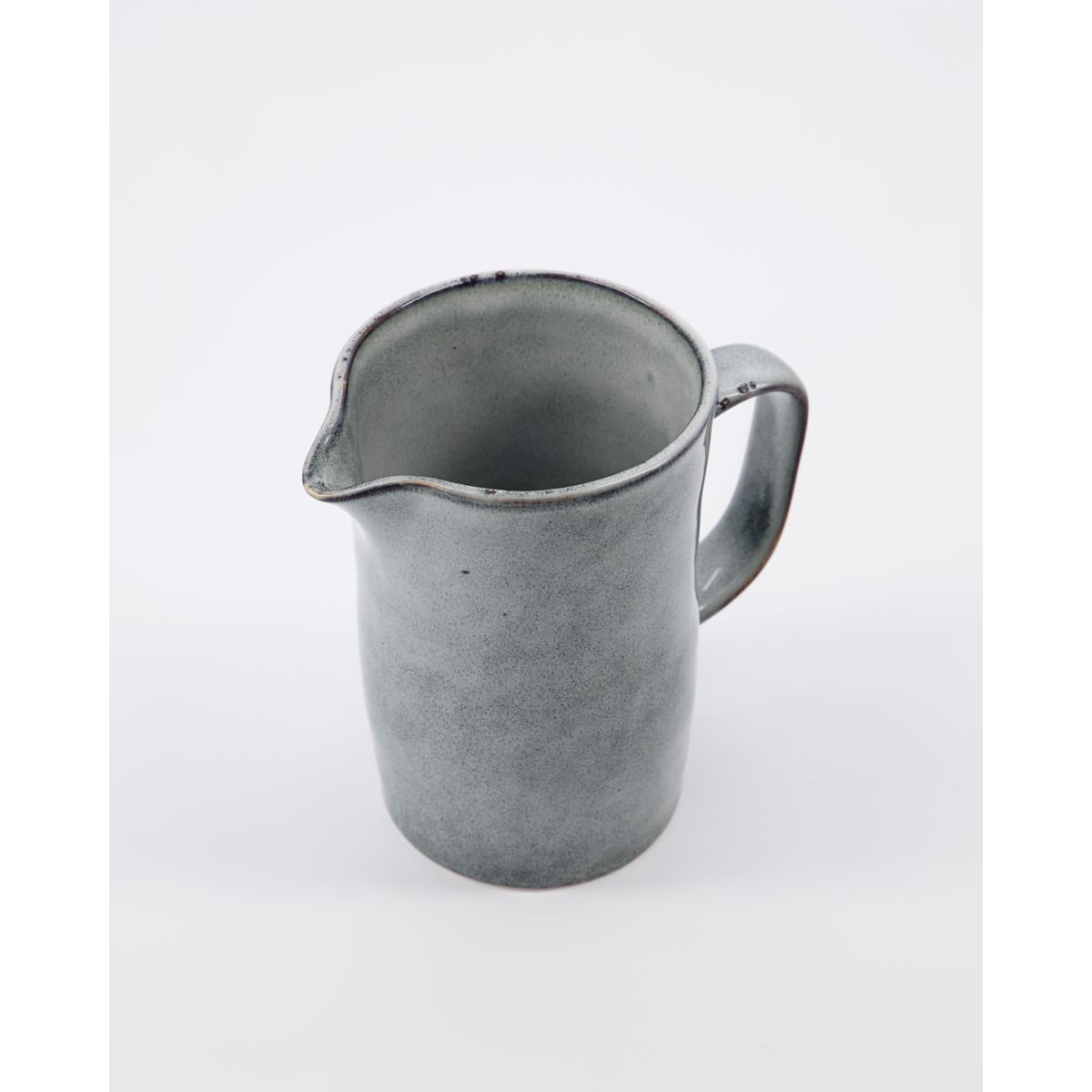 House Doctor pot, rustic, gray/blue-l: 11.7 cm, w: 8 cm, h: 12 cm