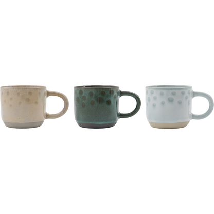 Mugs, hdlike, beige/green/blue