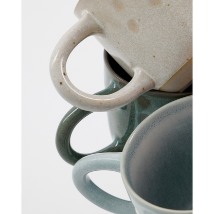 Mugs, hdlike, beige/green/blue