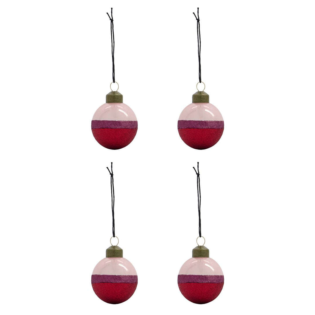 Christmas decorations, hdstripe, pink/red