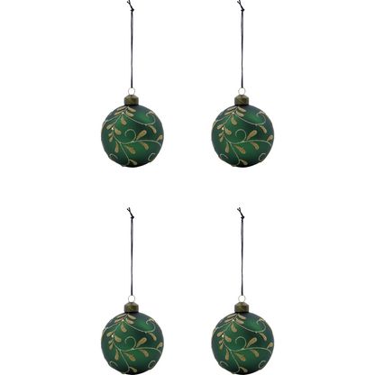 Christmas decorations, hdflori, green