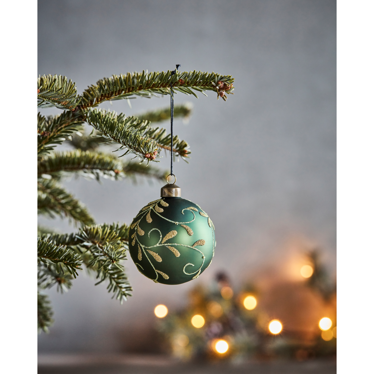 Christmas decorations, hdflori, green