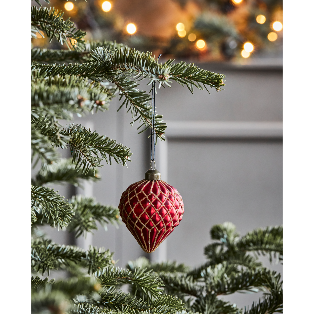 Christmas decorations, hdhinda, red