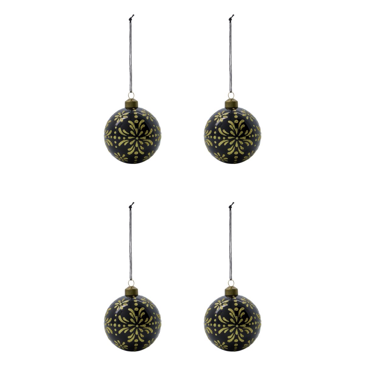 Christmas decorations, HDMOMTE, black