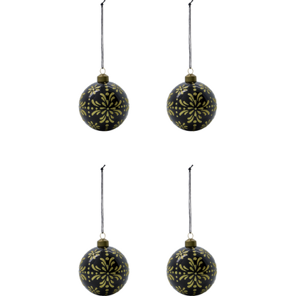 Christmas decorations, HDMOMTE, black