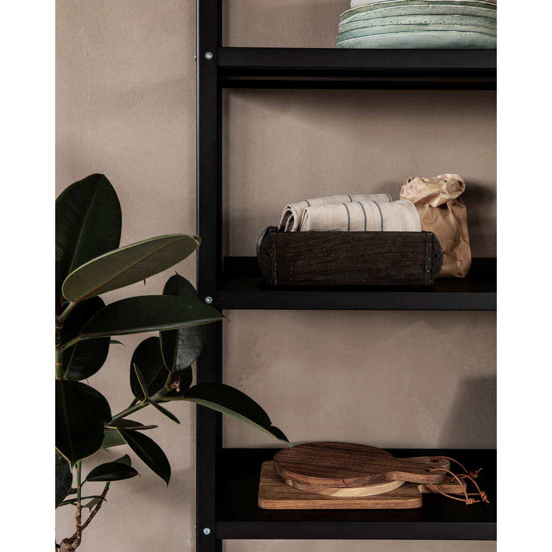 Shelf, hduse, black