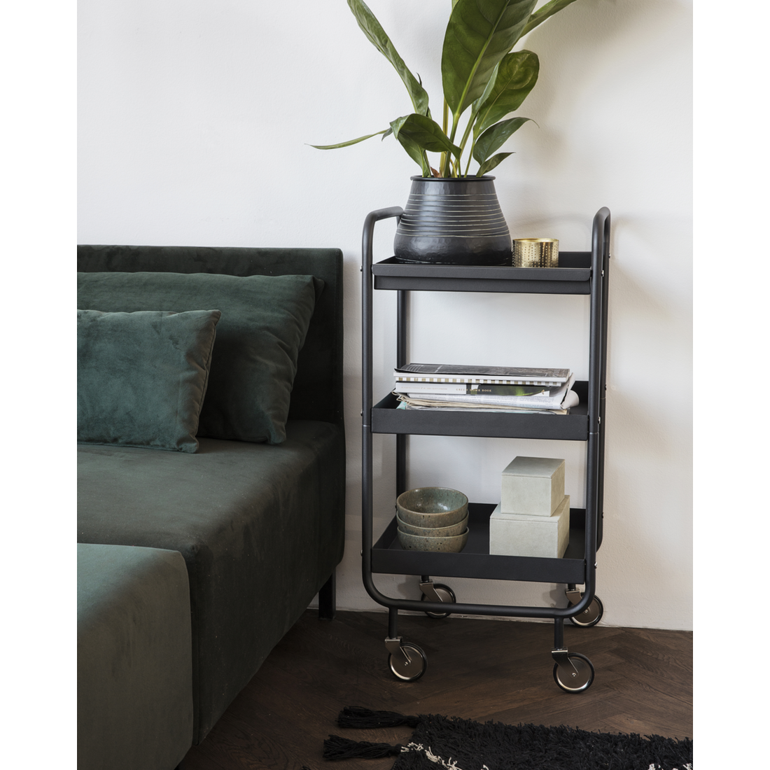 Trolley, HDROLL, black