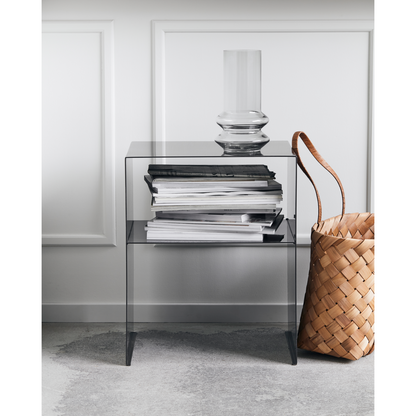 Side table, hdfari, black