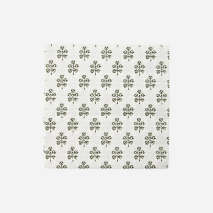 House Doctor - Napkins, Plant, Green - L: 20 cm, W: 20 cm