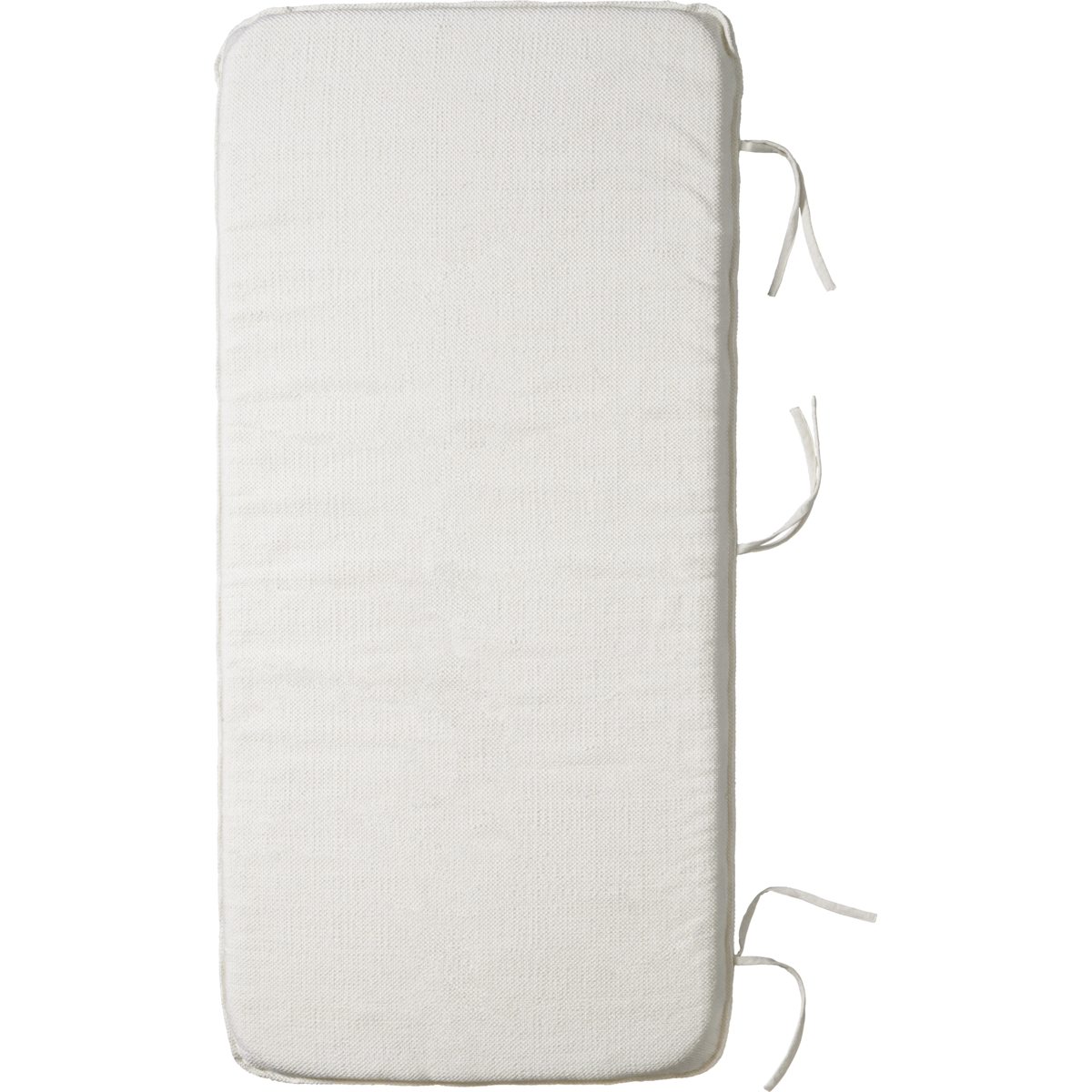 Sitting cushion with filling, hdpuna, raw white