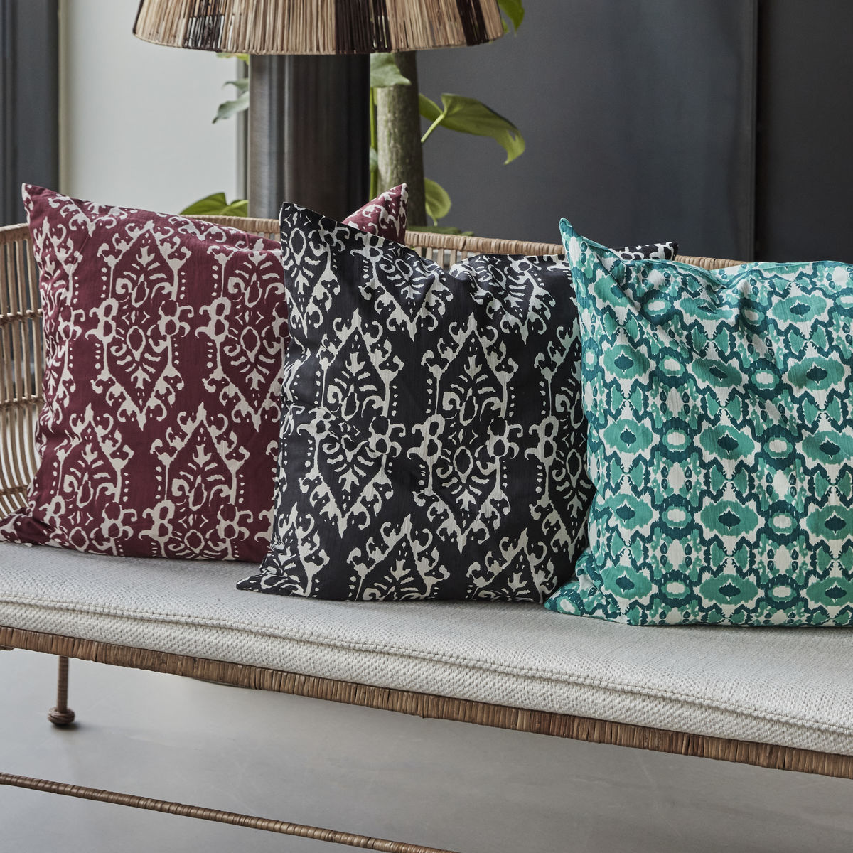 Cushion covers, HDHill, dark green