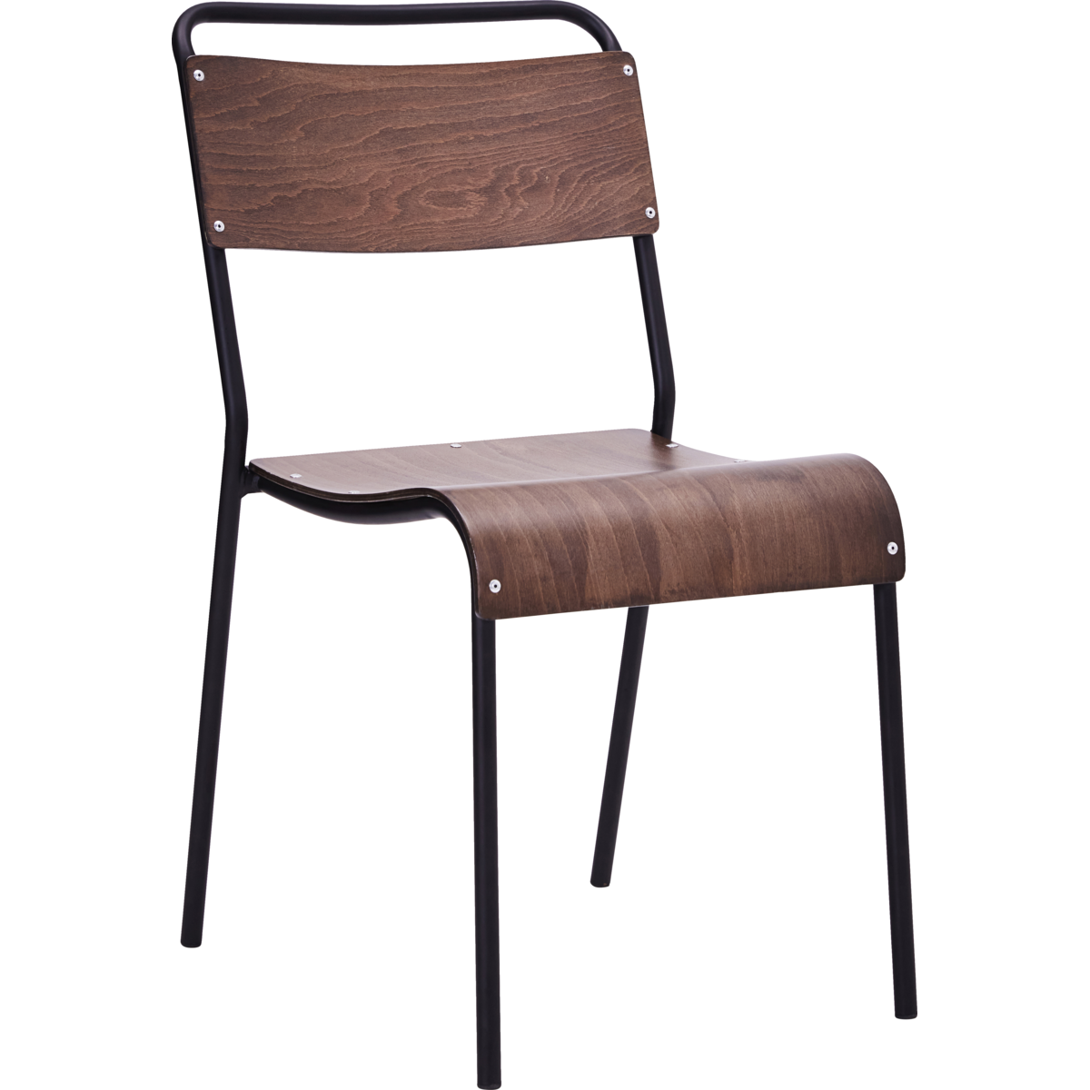 Dining table chair, original, dark brown