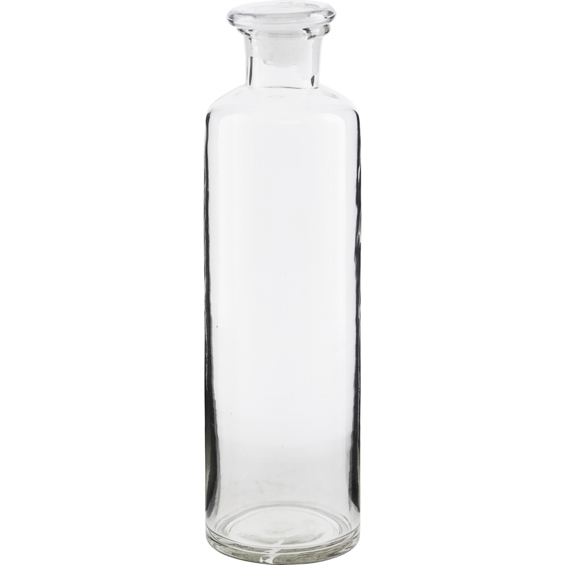 House Doctor bottle with lid, pharma, clear-h: 32 cm, dia: 9 cm