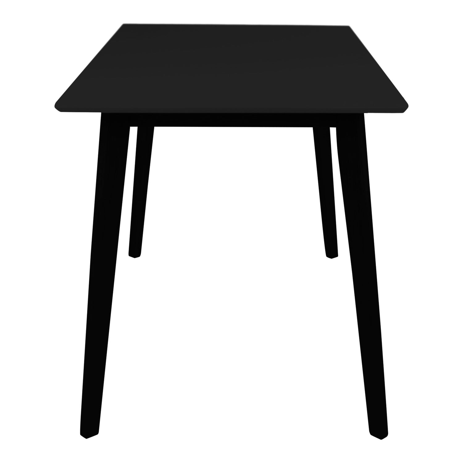 Vojens Dining Table - Dining Table, Black 70x120x75 cm