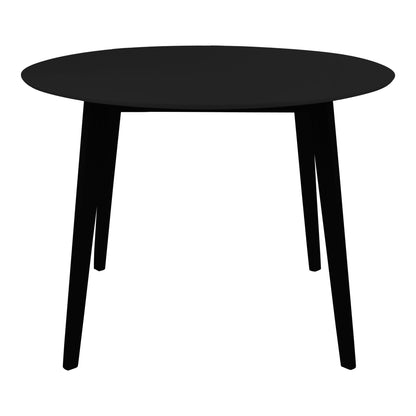 Vojens Dining Table - Dining Table, Black Ø105x75 cm