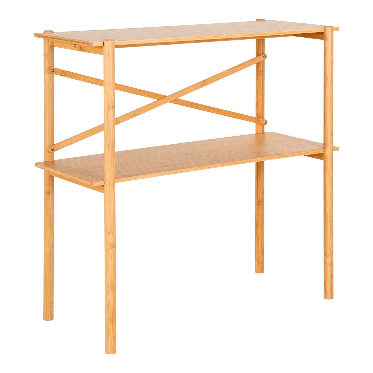 Manaus console table - console table, bamboo, nature 83x32x80.5 cm