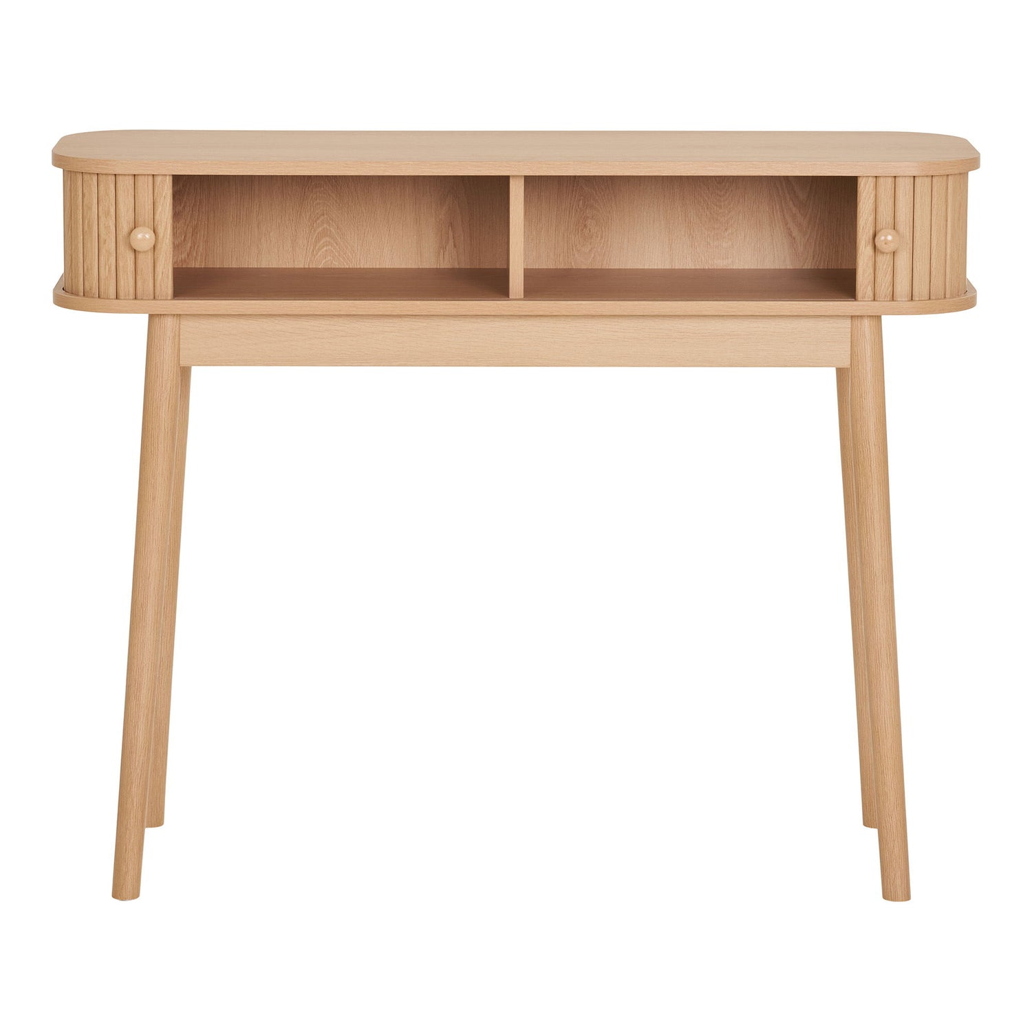 Console table, 2 doors, nature&lt;br&gt;100x30x80 cm